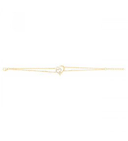 Bracelet souple Plaqué Or by Stauffer Ref. 76300022
