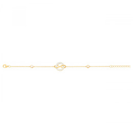 Bracelet souple Plaqué Or by Stauffer Ref. 76300026BJ
