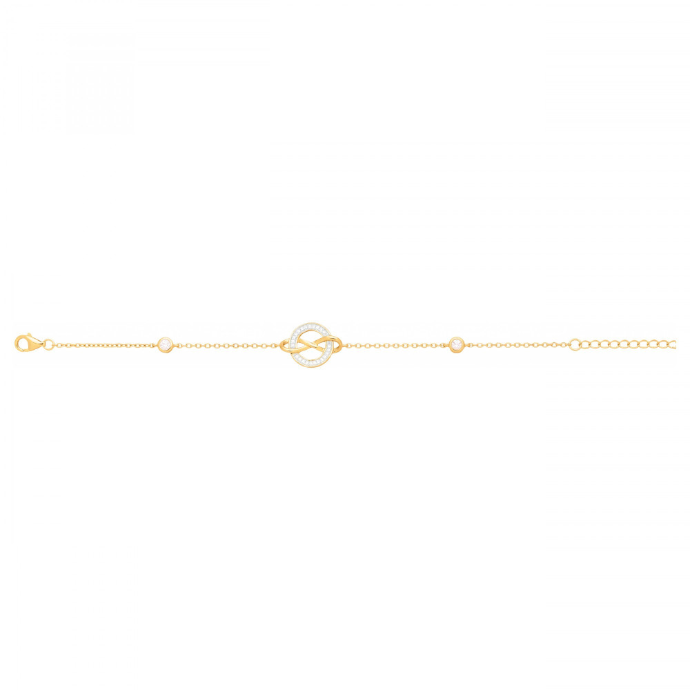 Bracelet souple Plaqué Or by Stauffer Ref. 76300026BJ