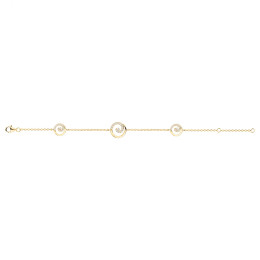 Bracelet souple Plaqué Or by Stauffer Ref. 76300033