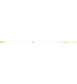 Bracelet souple Plaqué Or by Stauffer Ref. 76300061