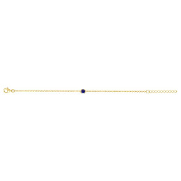 Bracelet souple mono-motif Plaqué Or by Stauffer Ref. 76300133
