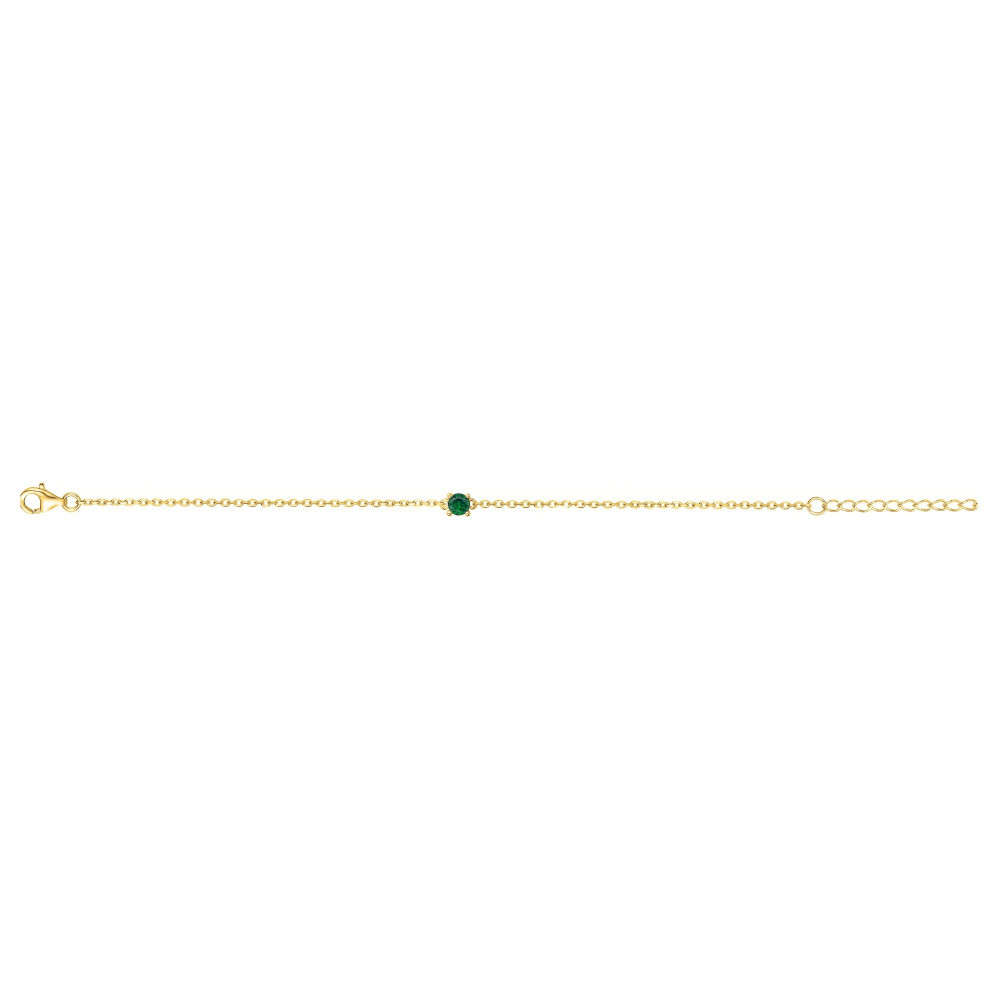 Bracelet souple mono-motif Plaqué Or by Stauffer Ref. 76300134