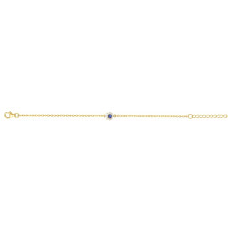 Bracelet souple mono-motif Plaqué Or by Stauffer Ref. 76300156