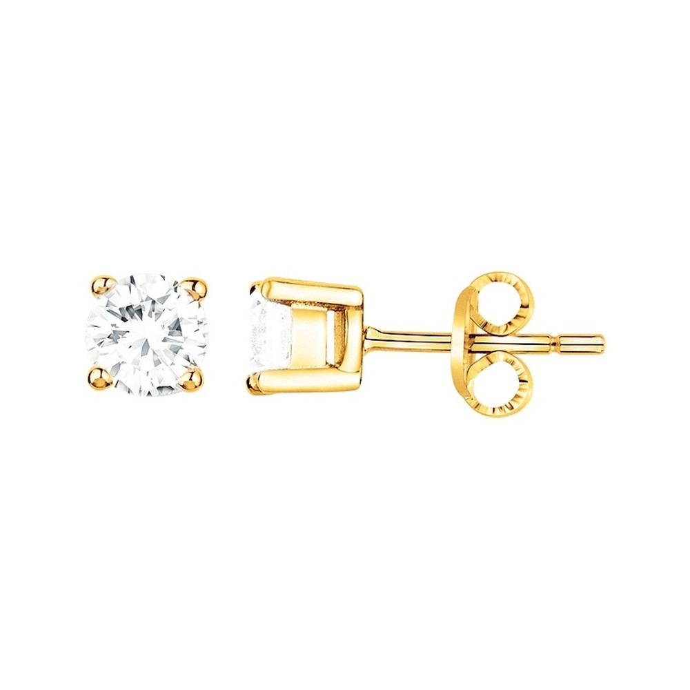 Boucles d'oreilles clous Plaqué Or by Stauffer Ref. 76400078