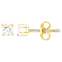 Boucles d'oreilles clous Plaqué Or by Stauffer Ref. 76400079
