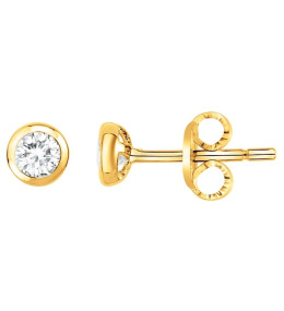 Boucles d'oreilles clous Plaqué Or by Stauffer Ref. 76400085
