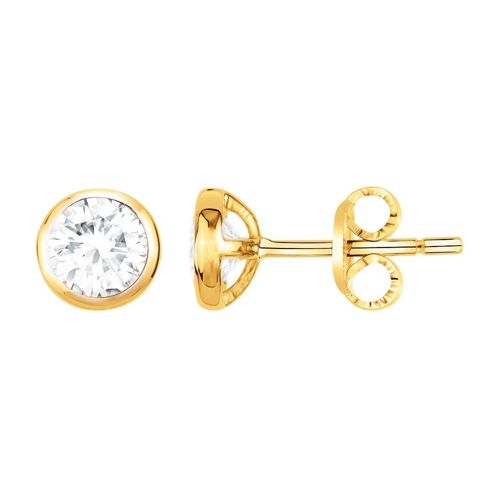 Boucles d'oreilles clous Plaqué Or by Stauffer Ref. 76400086
