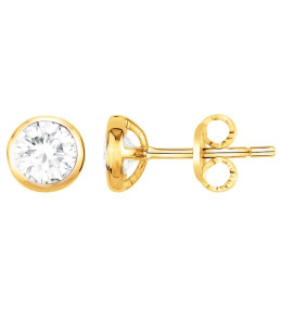 Boucles d'oreilles clous Plaqué Or by Stauffer Ref. 76400086