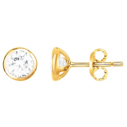 Boucles d'oreilles clous Plaqué Or by Stauffer Ref. 76400087