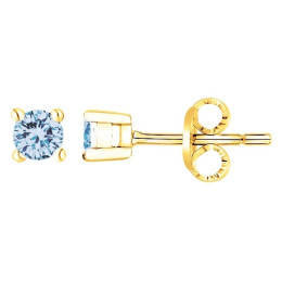 Boucles d'oreilles clous Plaqué Or by Stauffer Ref. 76400143
