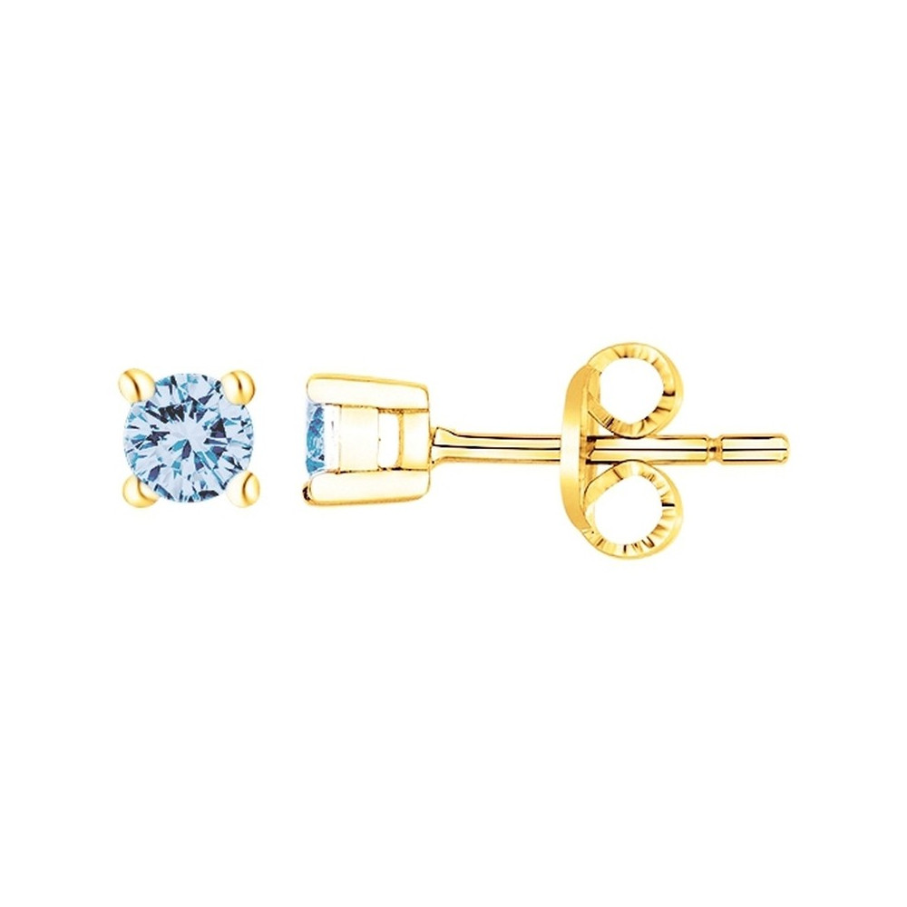 Boucles d'oreilles clous Plaqué Or by Stauffer Ref. 76400143