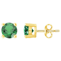 Boucles d'oreilles clous Plaqué Or by Stauffer Ref. 76400149