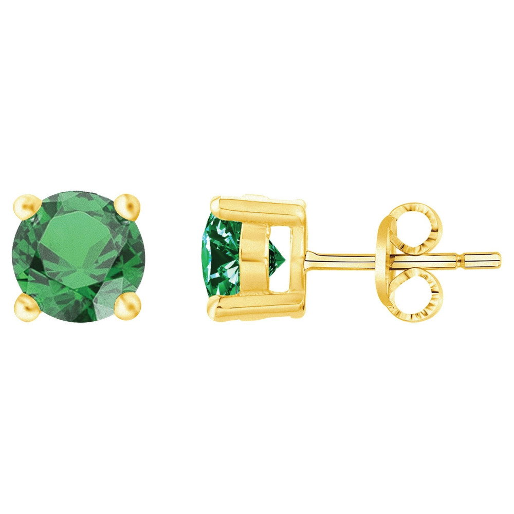 Boucles d'oreilles clous Plaqué Or by Stauffer Ref. 76400149