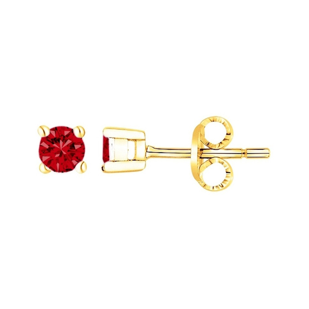Boucles d'oreilles clous Plaqué Or by Stauffer Ref. 76400163