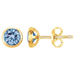 Boucles d'oreilles clous Plaqué Or by Stauffer Ref. 76400165