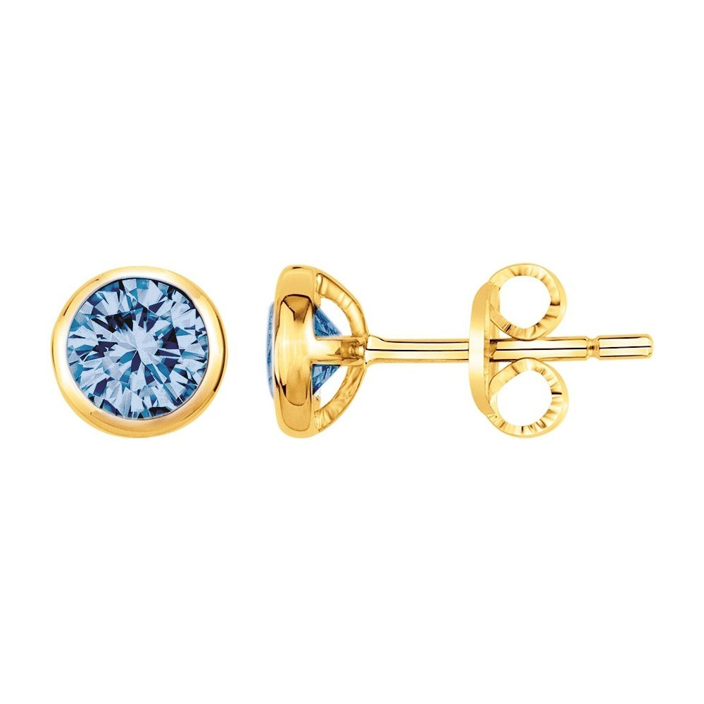 Boucles d'oreilles clous Plaqué Or by Stauffer Ref. 76400165