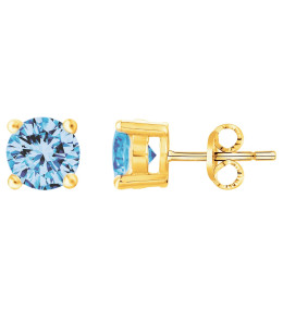 Boucles d'oreilles clous Plaqué Or by Stauffer Ref. 76400167