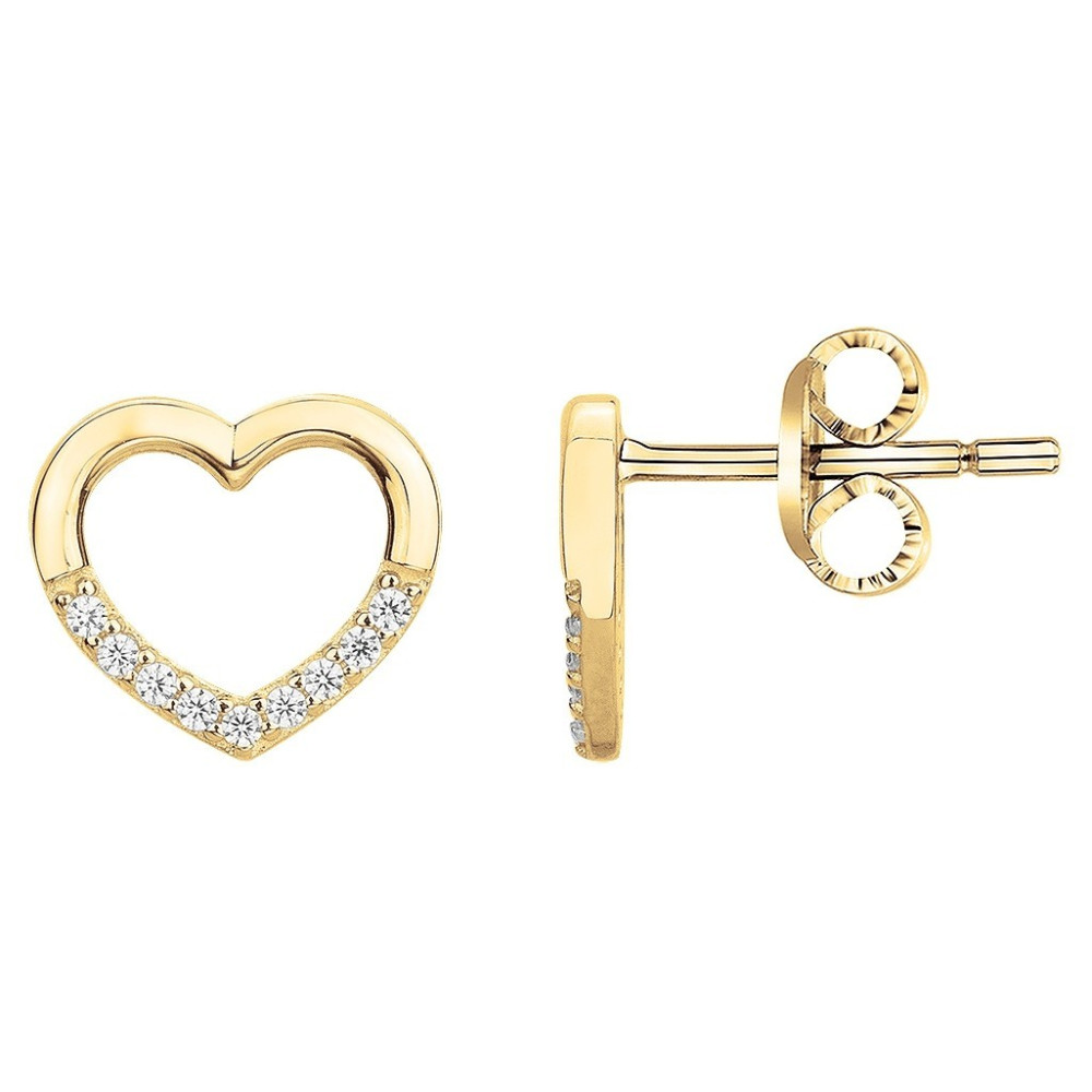 Boucles d'oreilles clous Plaqué Or by Stauffer Ref. 76400170