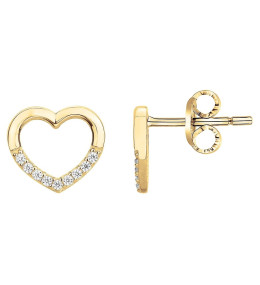 Boucles d'oreilles clous Plaqué Or by Stauffer Ref. 76400170