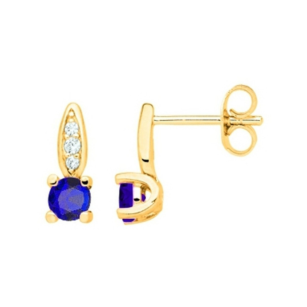 Boucles d'oreilles clous Plaqué Or by Stauffer Ref. 76400172