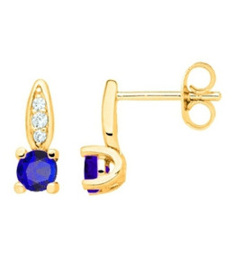 Boucles d'oreilles clous Plaqué Or by Stauffer Ref. 76400172