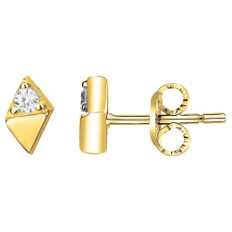 Boucles d'oreilles clous Plaqué Or by Stauffer Ref. 76400174