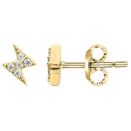 Boucles d'oreilles clous Plaqué Or by Stauffer Ref. 76400175