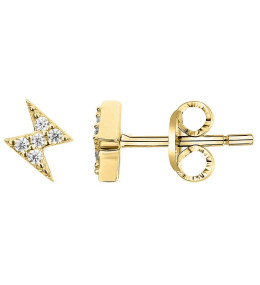 Boucles d'oreilles clous Plaqué Or by Stauffer Ref. 76400175