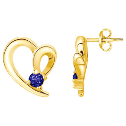 Boucles d'oreilles clous Plaqué Or by Stauffer Ref. 76400209
