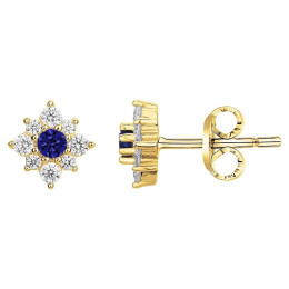 Boucles d'oreilles clous Plaqué Or by Stauffer Ref. 76400211