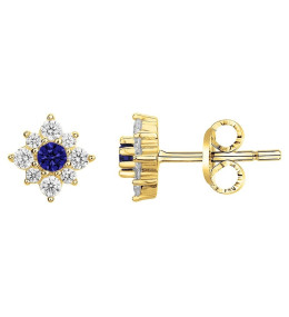 Boucles d'oreilles clous Plaqué Or by Stauffer Ref. 76400211