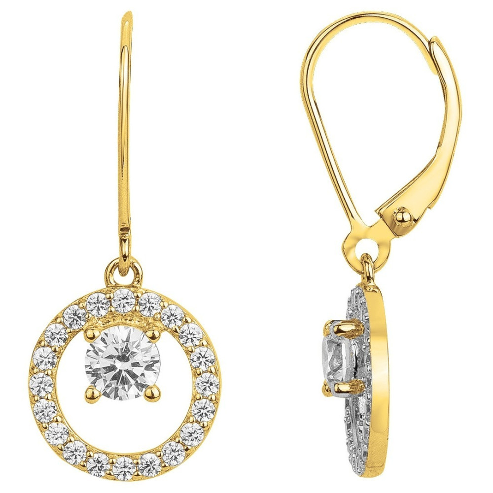 Boucles d'oreilles dormeuses Plaqué Or by Stauffer Ref. 76400219 Boucles d'oreilles dormeuses Plaqué Or by Stauffer Ref. 76400219