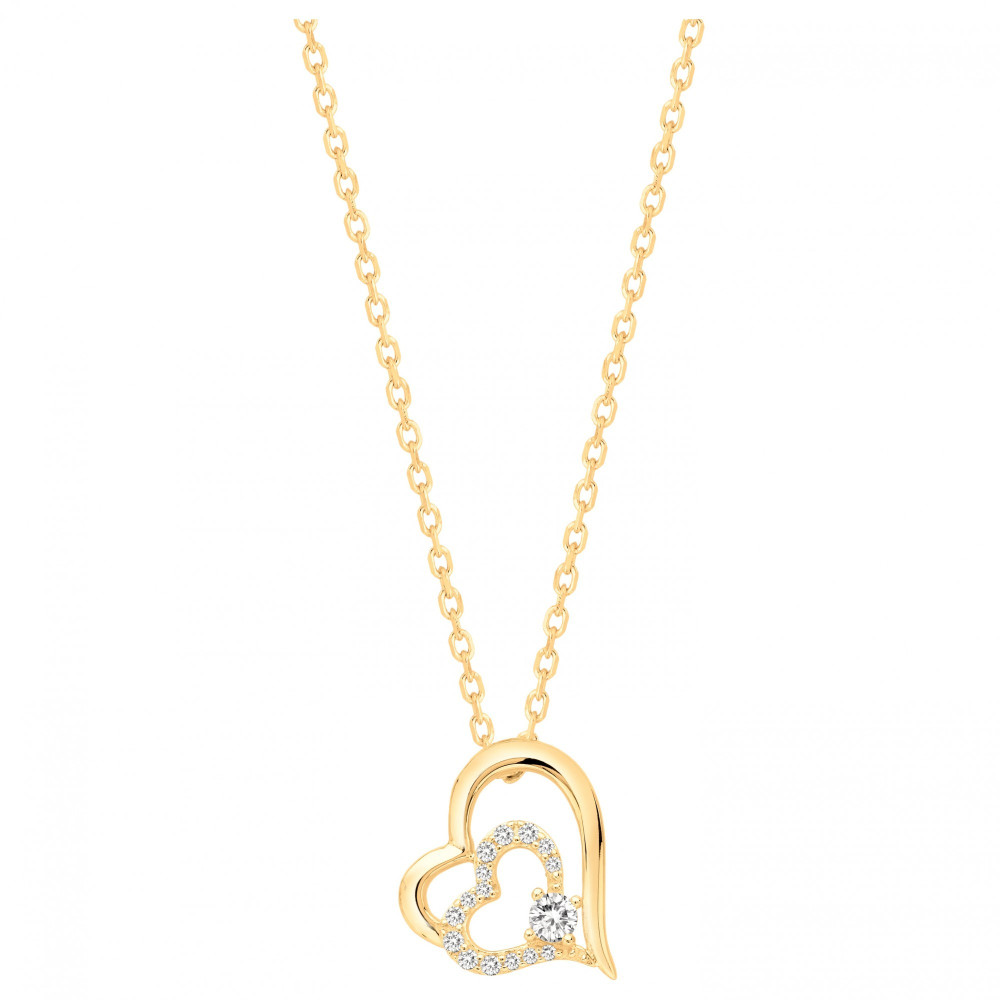 Collier Plaqué Or by Stauffer Ref. 76700014