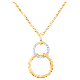 Collier Plaqué Or by Stauffer Ref. 76700067BJ