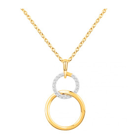 Collier Plaqué Or by Stauffer Ref. 76700067BJ