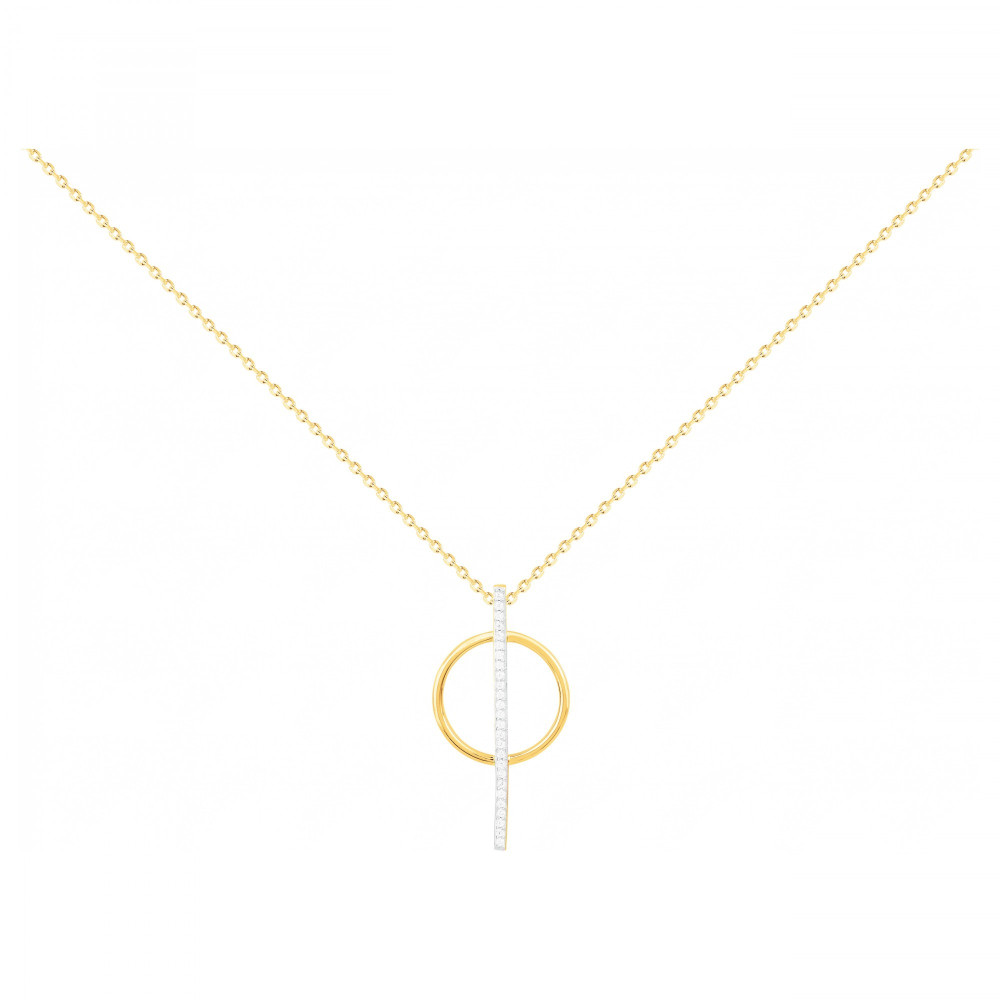 Collier Y Plaqué Or by Stauffer Ref. 76700085BJ