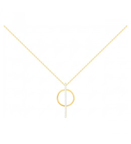Collier Y Plaqué Or by Stauffer Ref. 76700085BJ