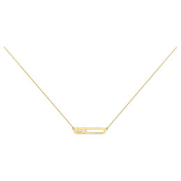 Collier mono-motif Plaqué Or by Stauffer Ref. 76700197