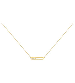 Collier mono-motif Plaqué Or by Stauffer Ref. 76700197