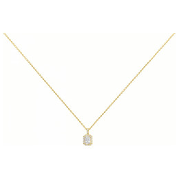 Collier mono-motif Plaqué Or by Stauffer Ref. 76700199