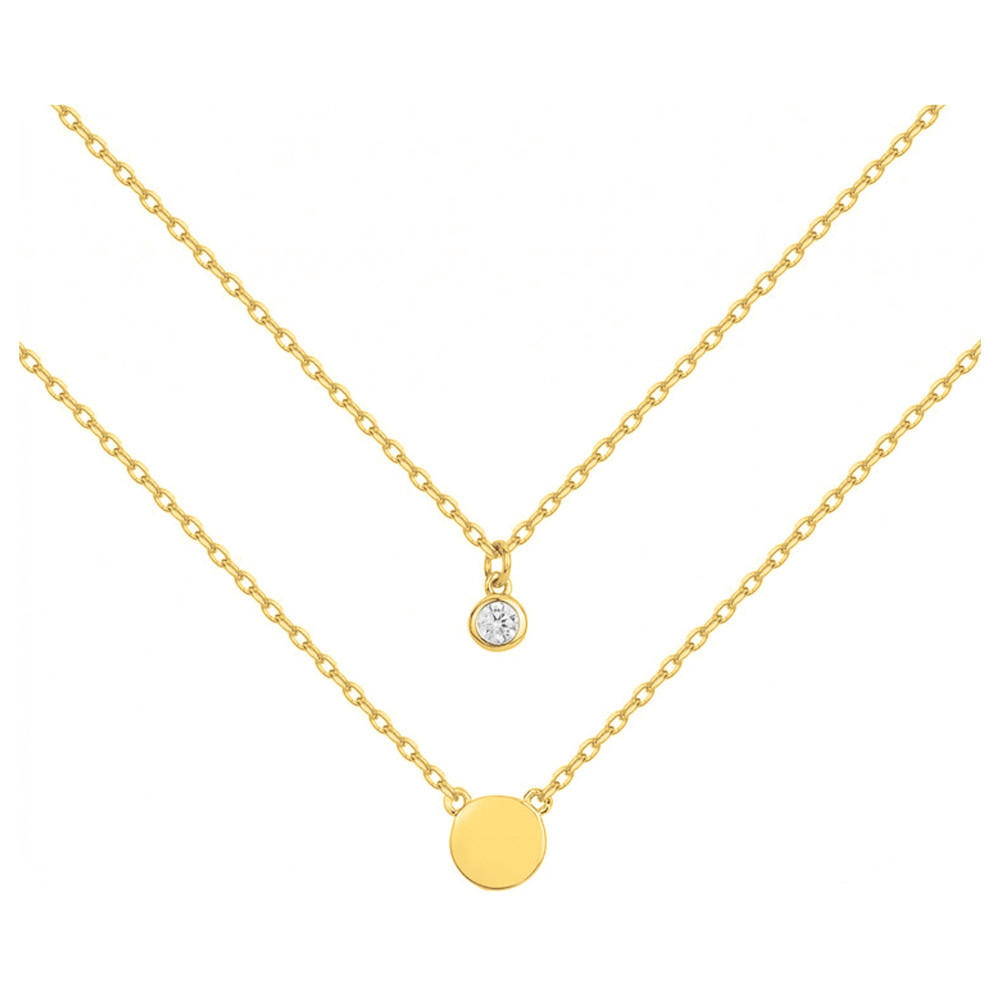 Collier multi-chaînes Plaqué Or by Stauffer Ref. 76700232 Collier multi-chaînes Plaqué Or by Stauffer Ref. 76700232