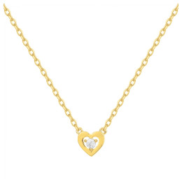 Collier mono-motif Plaqué Or by Stauffer Ref. 76700234