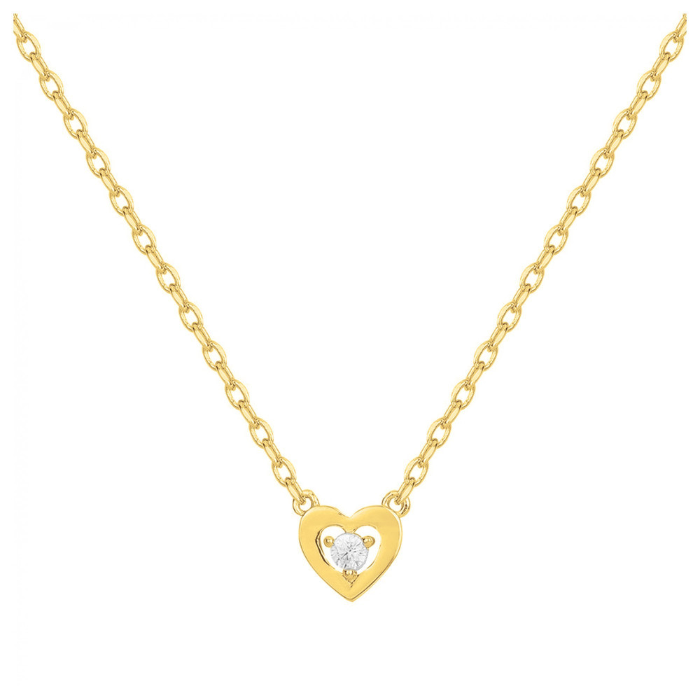 Collier mono-motif Plaqué Or by Stauffer Ref. 76700234