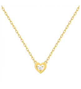 Collier mono-motif Plaqué Or by Stauffer Ref. 76700234