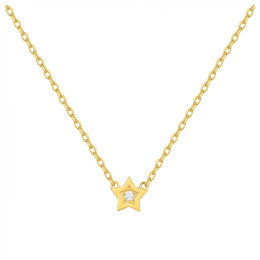 Collier mono-motif Plaqué Or by Stauffer Ref. 76700236