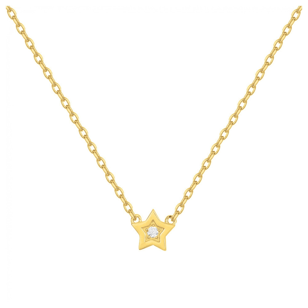 Collier mono-motif Plaqué Or by Stauffer Ref. 76700236