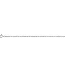 La Chaîne gourmette or gris 750/1000, 1,61 mm by Stauffer