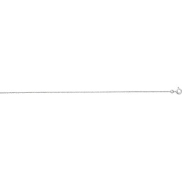 La Chaîne forçat or gris 750/1000, 0,97 mm by Stauffer
