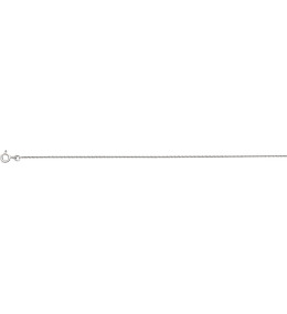 Chaîne gourmette or gris 750/1000, 1,00 mm  by Stauffer